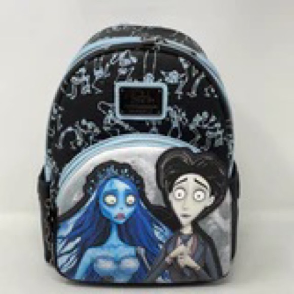 LOUNGEFLY 2022 SUMMER CONVENTION CORPSE BRIDE EMILY AND VICTOR MINI - Picture 4 of 14